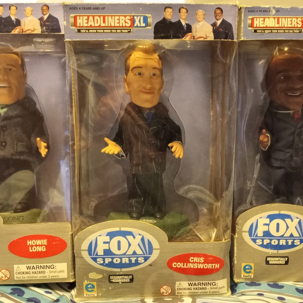 1999 Headliners XL Fox Sports 3 Piece Set